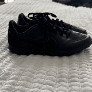 Nike Classic Black Lace-Up indoor soccer sneakers